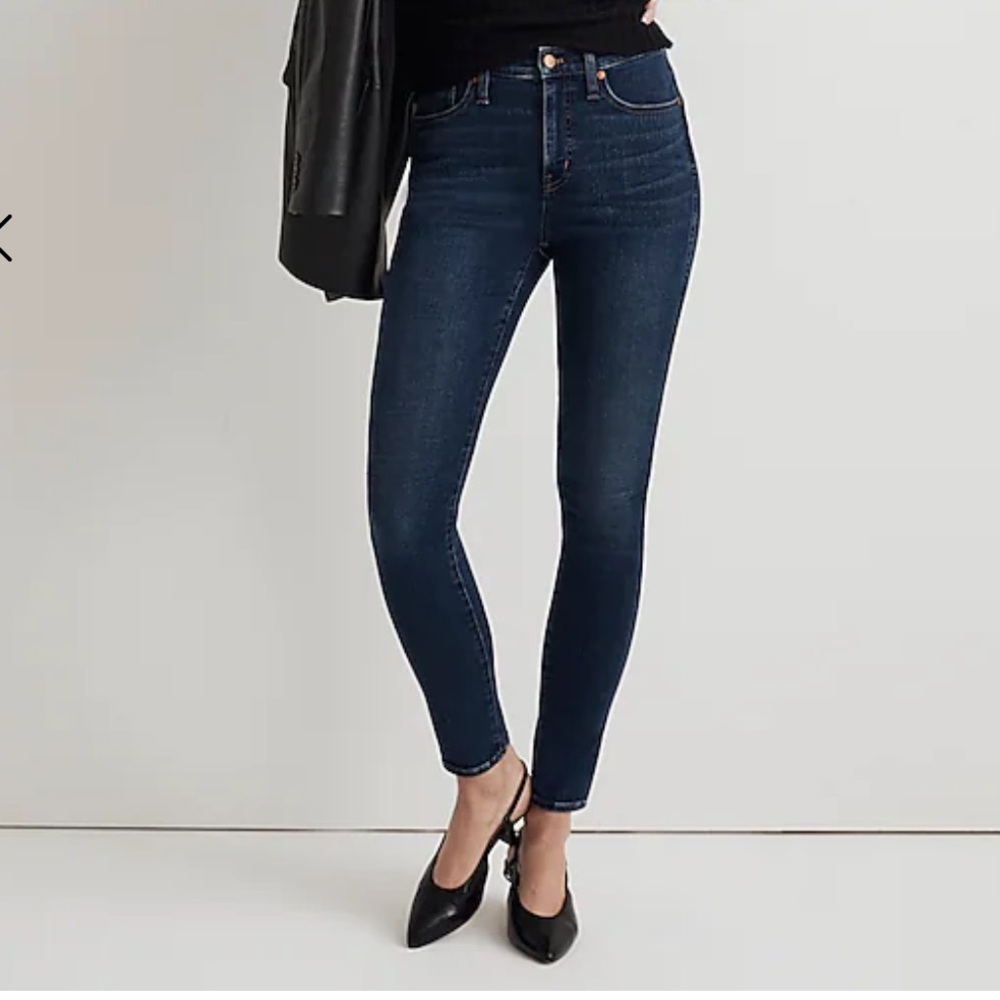 Madewell 10" High-Rise Skinny Jeans - New with Tags